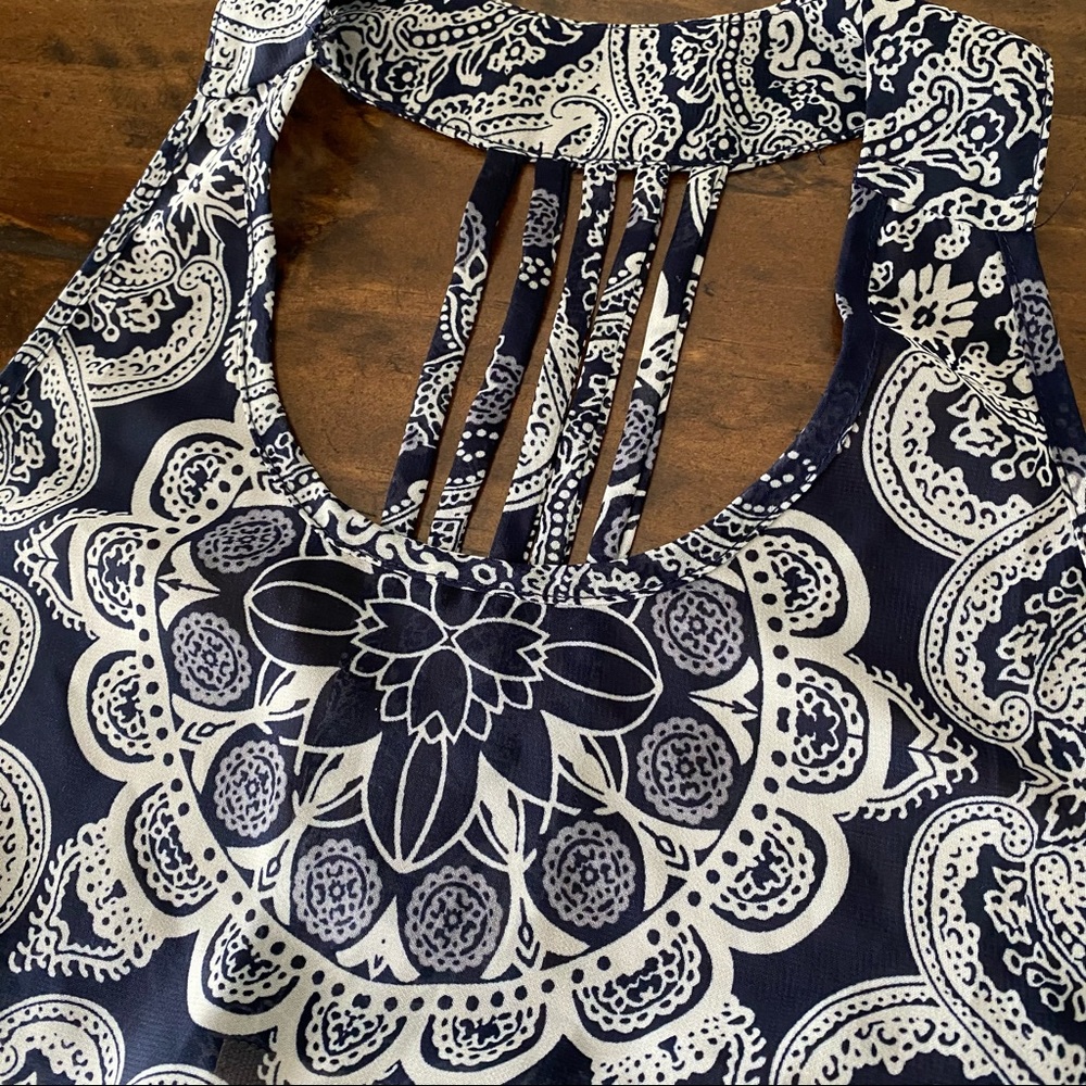 SOLD🛍2/$15-3/$20! Elodie Boho Top Size S EUC - Picture 3 of 11